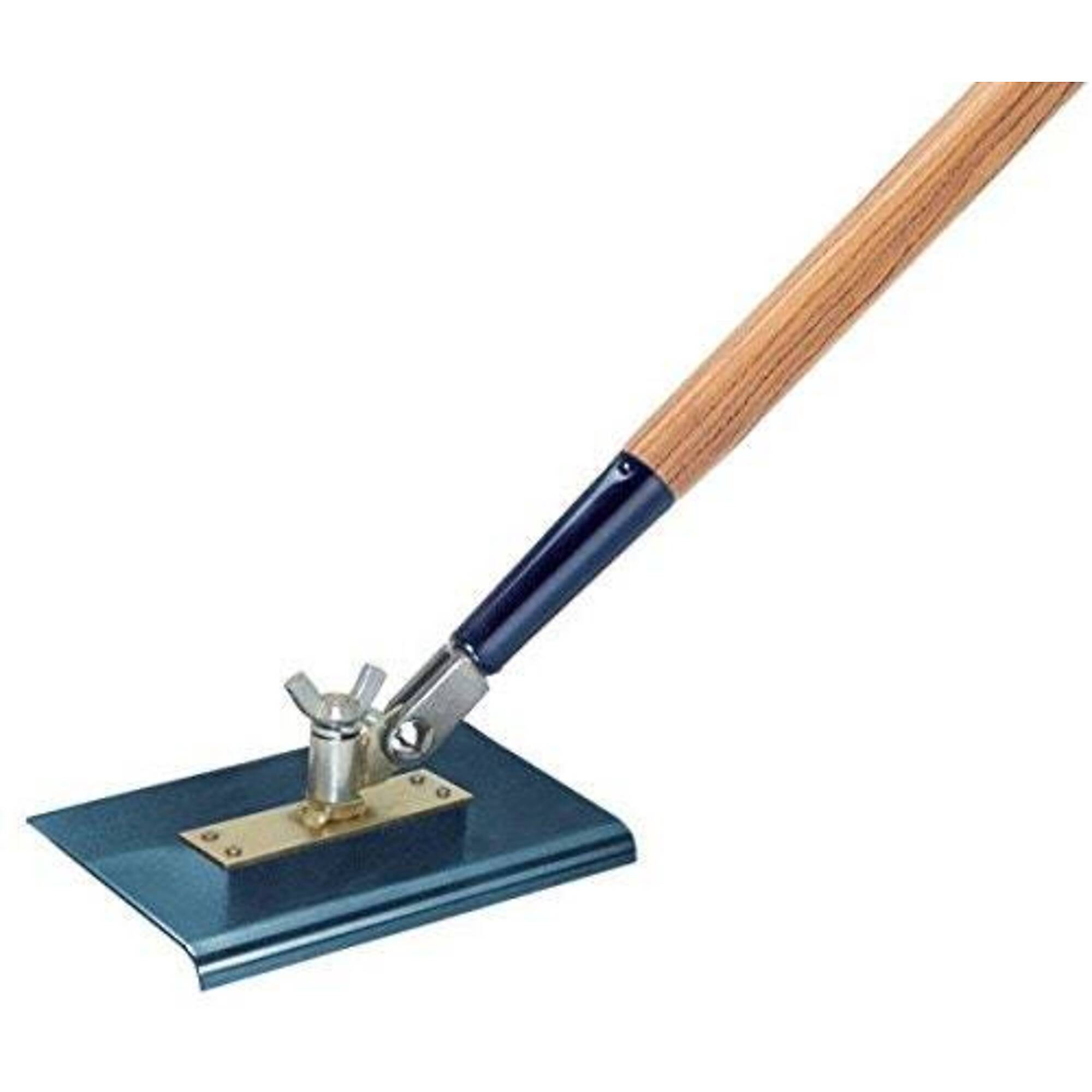 Kraft Tools CC394A-01 9"x6" 3/8" R All-Angle Blue Steel Walking Edger w/o Handle